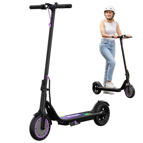 WERHY 350W/500W Electric Scooter w/ 8.5"/10" Solid Tire Deal