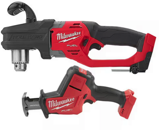 Milwaukee M18 FUEL GEN II 18-Volt 1/2 in. Hole Hawg Right Angle Drill with M18 FUEL Hackzall Deal