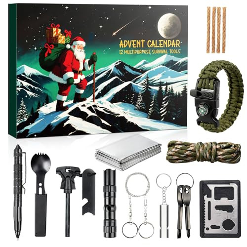 Survival Kit Advent Calendar 12 Days