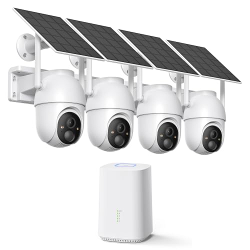 2K/4MP Home Security Camera System 2.4G & 5GHz Wi-Fi