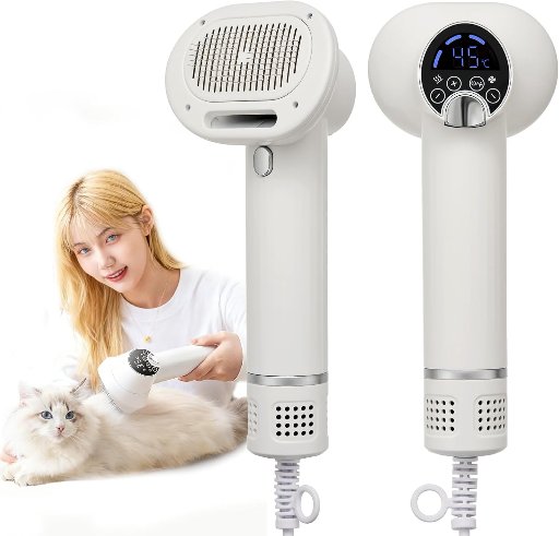 3-in-1 Dog Hair Dryer Brush 