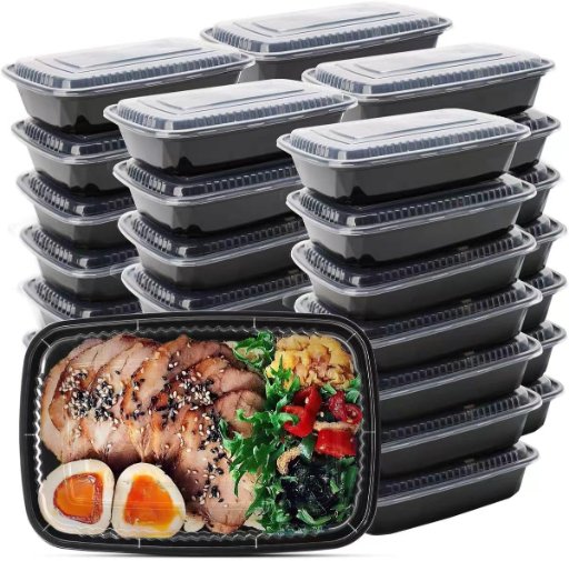 Food Storage Containers with Lids 50 Pack 32 oz