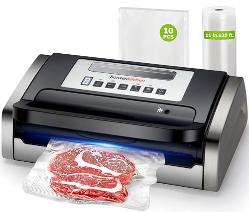 Bonsenkitchen Vacuum Sealer Machine with Built-in Cutter Deal
