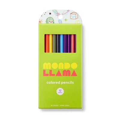 Mondo Llama 12-Count Colored Pencils Deal