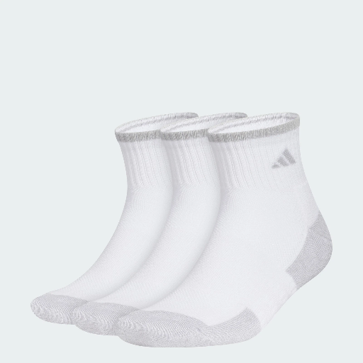 adidas Men's Cushioned X 4 Quarter Socks, Medium 3-Pack