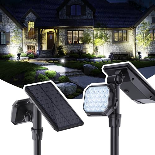 Outdoor Waterproof Landscape Spotlights 4-Pack (Cool White)