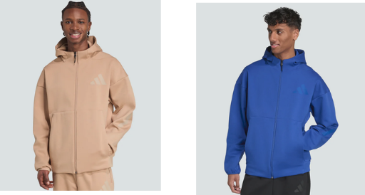 adidas Men's Z.N.E. Full-Zip Hooded Track Jacket (2 Colors)