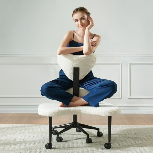 Pinmoco Ergonomic Cross-Legged Swivel Chair Deal