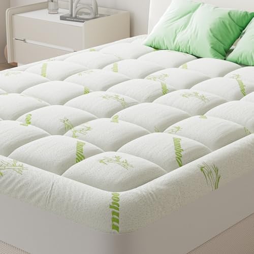 DUMOS Ultra Soft Cooling Pillow Top Mattress Topper Pad (Queen) Deal