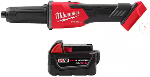 Milwaukee M18 FUEL 18V 1/4 in. Braking Die Grinder w/ 5.0Ah Battery Deal