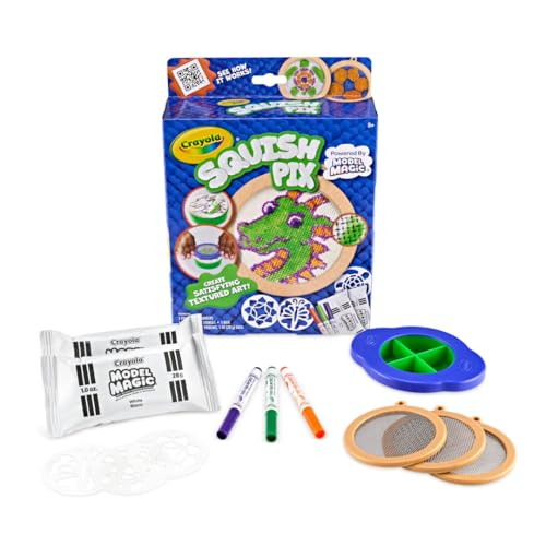 Crayola Squish Pix Model Magic Art Kit