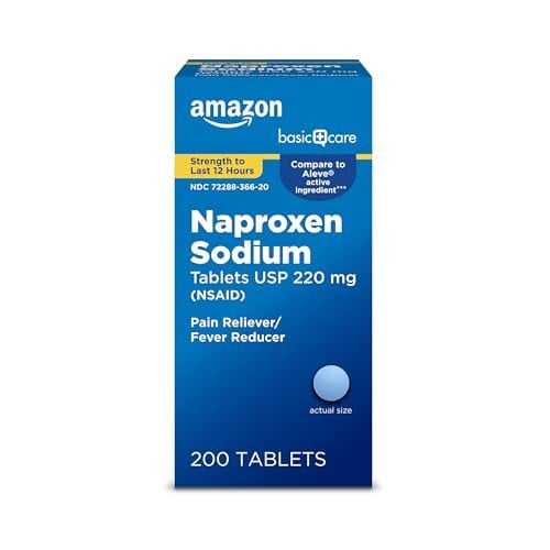 Amazon Basic Care Naproxen Sodium Tablets 200-Count Deal