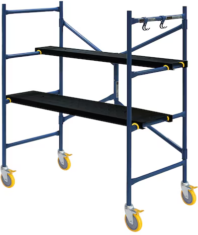 Werner Steel Adjustable 4-ft H x 4-ft L 500-lb Capacity Baker Scaffold
