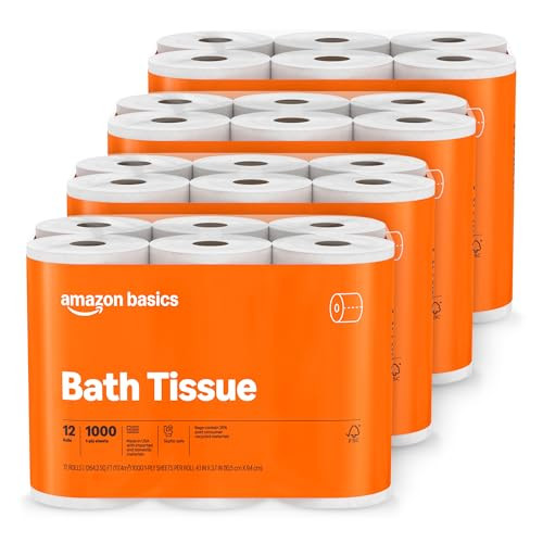 Amazon Basics Bath Tissue 48 Rolls