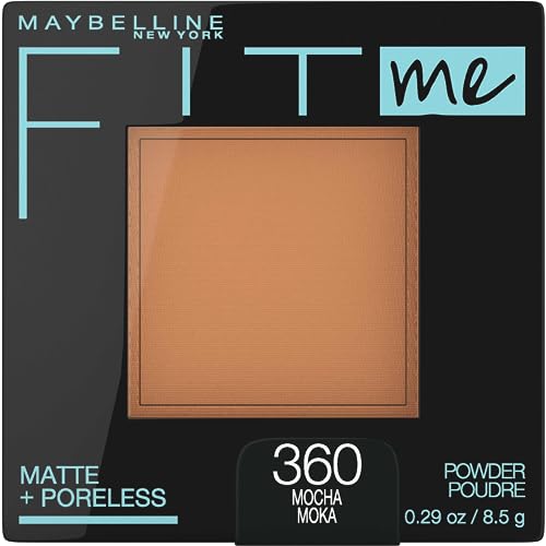 Maybelline Fit Me Matte + Poreless Pressed Face Powder, Mocha