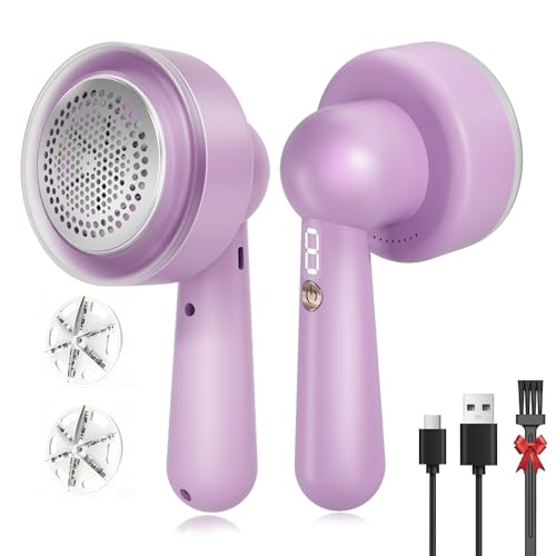 Fabric Shaver & Lint Remover, Purple or Pink