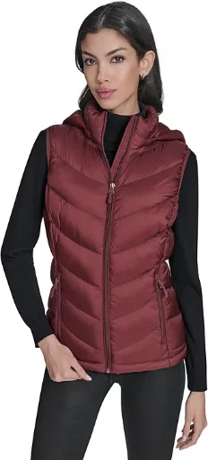 Charter Club Women's Packable Hooded Puffer Vest XXS Deal