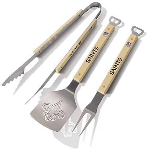 YouTheFan NFL Philadelphia Eagles Spirit Series 3-Piece BBQ Set Stainless Steel Deal