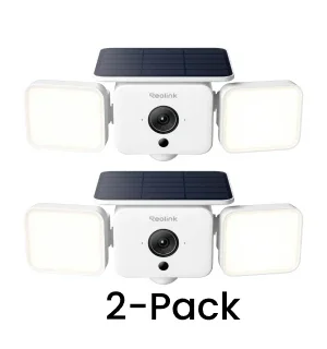 Reolink All-in-One 150° Ultra-Wide Solar Floodlight Cam 2-Pack Deal