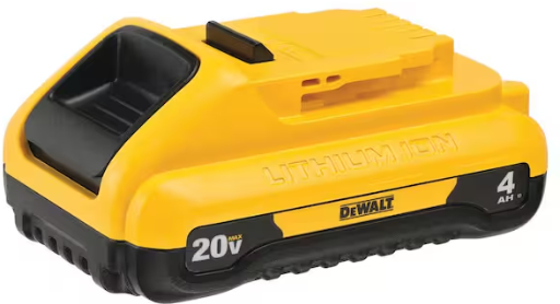 DEWALT 20V MAX Lithium-Ion 4.0Ah Battery with 12V to 20V MAX Charger