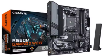 GIGABYTE B550M GAMING X WIFI6 AM4 Micro ATX Motherboard Deal