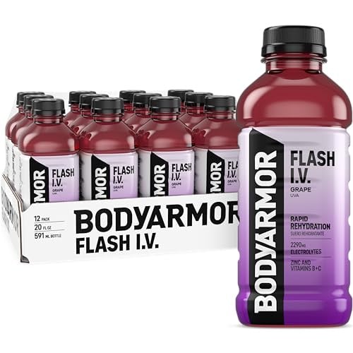 BODYARMOR Grape Flash I.V. Electrolyte Beverage 12-Pack 20-Oz Deal