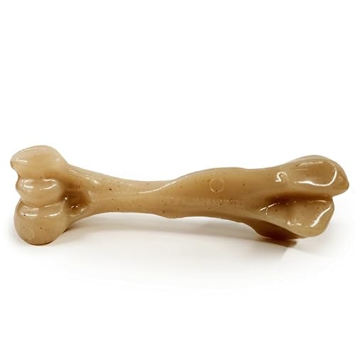Nylabone Strong Chew Gourmet Style Dog Chew Toy, Baby Back Ribs Flavor Deal