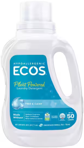 ECOS Free and Clear Liquid Laundry Detergent 50 oz Deal