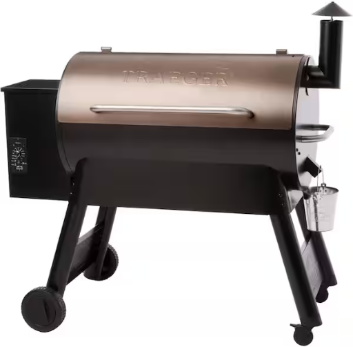 Traeger Pro Series 34 Pellet Grill and Smoker in Bronze at Home Depot