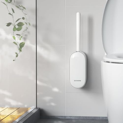 Wall-Mounted Toilet Bowl Brush and Holder Deal