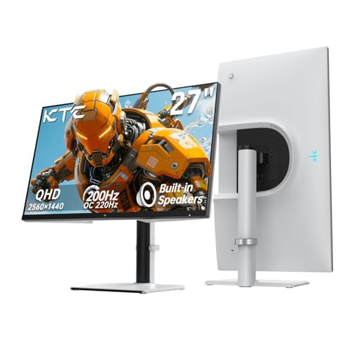 27" KTC 1440P 200Hz IPS 1ms Gaming Monitor w/ Speakers