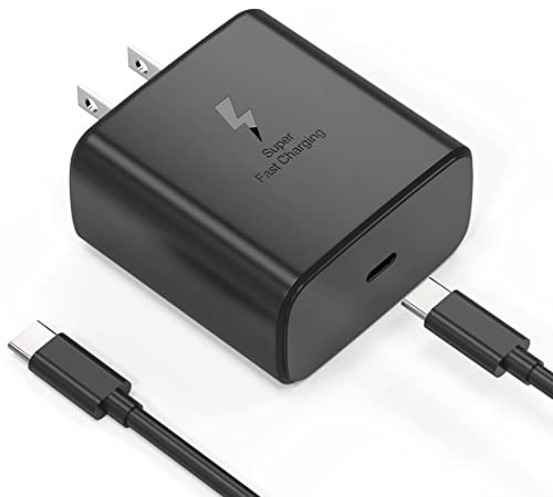 45W Super Fast Charger USB C with 6ft Cable