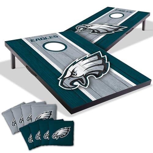 YouTheFan NFL 2' x 3' Portable Cornhole Game with Logo Bags