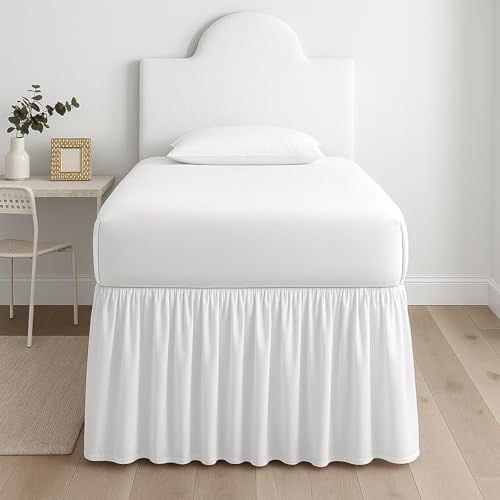 Maddie’s Premium Microfiber College Dorm Room Bed Skirt Twin XL