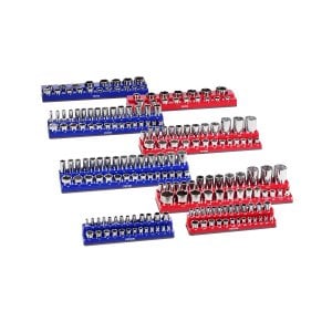 VEVOR 8-Pc Magnetic Socket Organizer Set, Holds up to 199 Sockets Deal