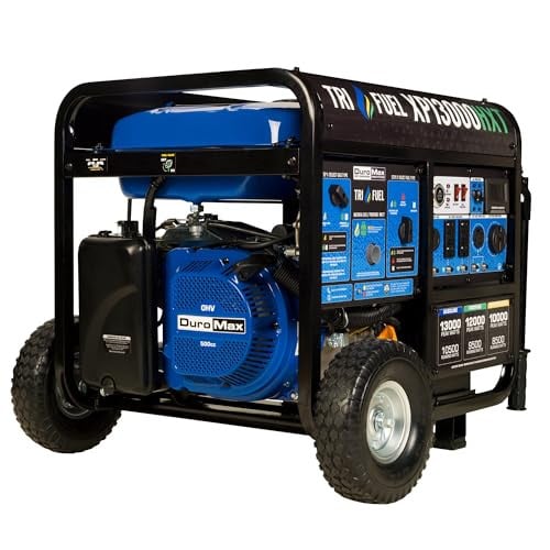 DuroMax XP13000HXT 13,000-Watt 500cc Tri Fuel Portable Generator Deal
