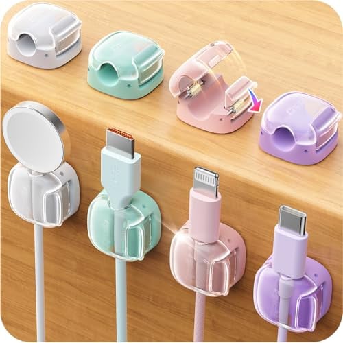 Chfeila Cord Holder Cable Clips 8-Pack