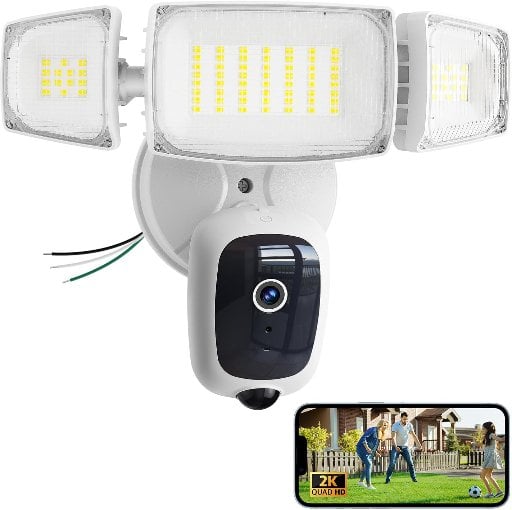 Olafus Floodlight Camera Outdoor 2K Deal