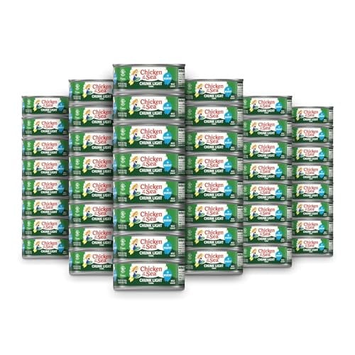 Chicken of the Sea Wild Caught Chunk Light Tuna 5 Ounce Cans 48-Count Deal