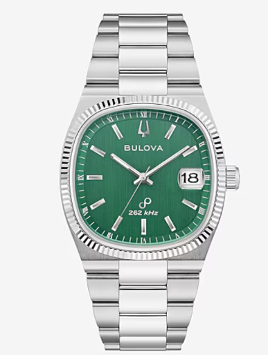 Bulova Men's Silver-Tone Stainless Steel Bracelet Watch Deal