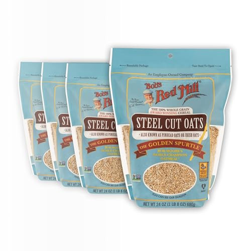 Bob's Red Mill Steel Cut Oats 4-Pack 24-Oz