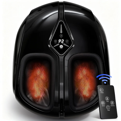 Binecer Shiatsu Foot Massager Machine with Heat