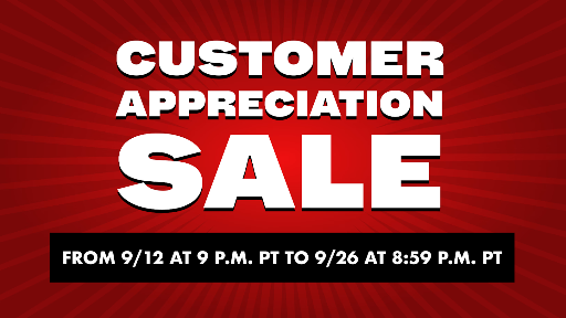 Nintendo Customer Appreciation Sale