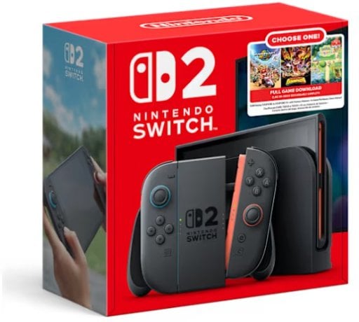 Nintendo Switch 2 Choose Your Game Bundle Deal