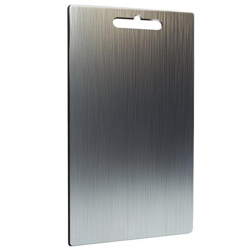 14" x 10" Double-Sided Titanium Cutting Board