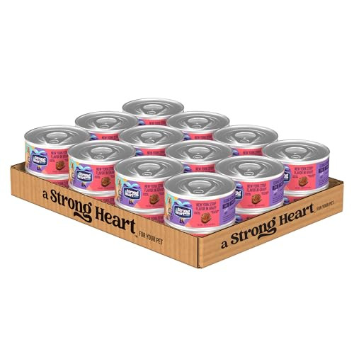 A Strong Heart Wet Dog Food, New York Strip Flavor 5.5 oz Cans (24-Pack)