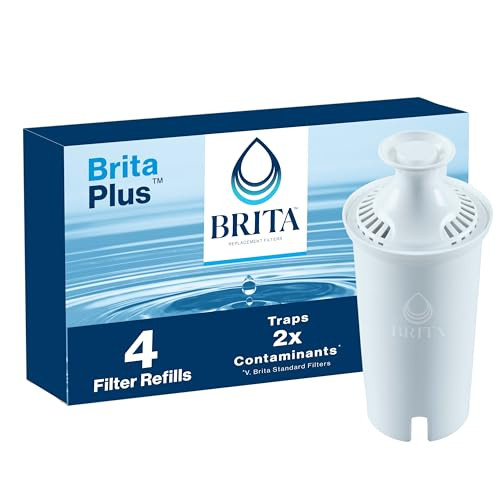 Brita Plus Water Filter 4-Pack
