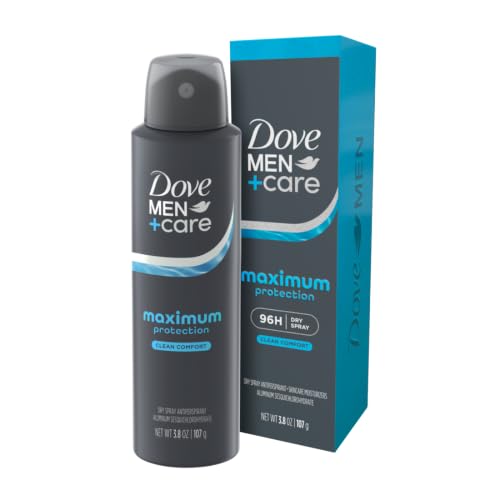 Dove Men+Care Clinical Protection Clean Comfort 96-Hour Antiperspirant Deodorant Spray, 3.8 oz