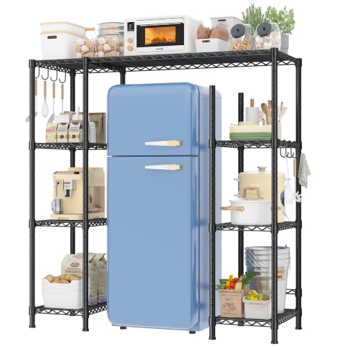 REIBII 4-Tier Adjustable Shelf Stand for Mini Fridge (52.2" H, 665-Lb Capacity) Deal