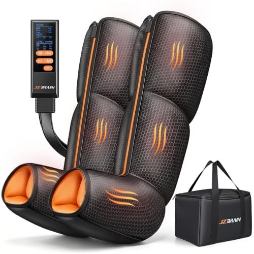 JZBRAIN Air Compression Leg Massager with Heat Deal